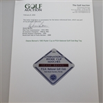 Deane Beman's 1983 Ryder Cup at PGA National Golf Club Bag Tag