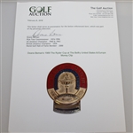 Deane Beman's 1989 The Ryder Cup at The Belfry United States & Europe Money Clip