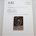 Deane Beman's 1993 Ryder Cup at The Belfry Johnnie Walker Badge