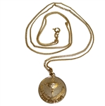 Deane Bemans 1983 Ryder Cup at PGA National Golf Club 10k Gold Necklace