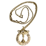 Deane Bemans Ryder Cup Undated 14k Gold Necklace