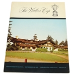 1961 The Walker Cup at The Seattle Golf Club Official Program - Deane Beman Collection