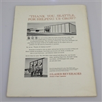 1961 The Walker Cup at The Seattle Golf Club Official Program - Deane Beman Collection