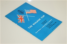 1963 The Walker Cup at Turnberry Official Program - Deane Beman Collection