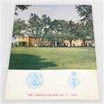 1965 The Walker Cup at Baltimore Country Club Official Program - Deane Beman Collection