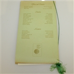 1974 World Golf Hall of Fame at Pinehurst Enshrinement Dinner Menu - Deane Beman Collection