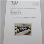 1961 Masters Tournament Amateur Dinner Original Photo by Morgan Fitz - Deane Beman Collection