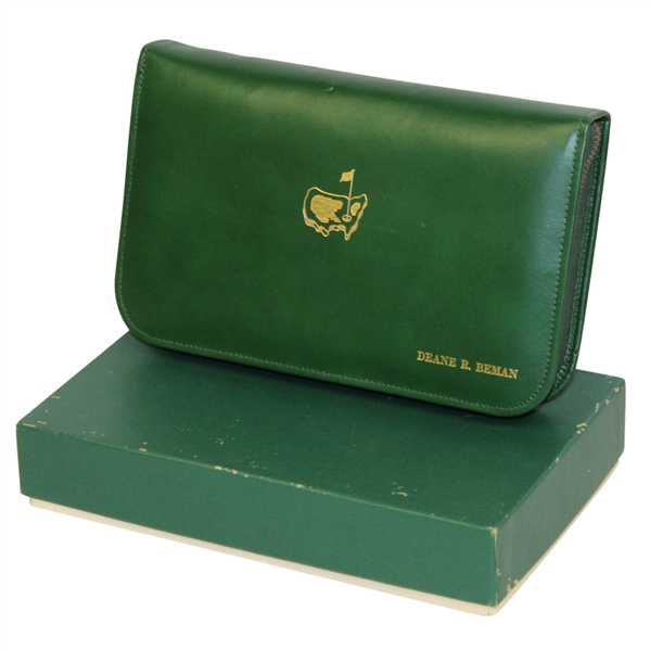 Deane Bemans 1964 Masters Contestant Bridge Gift Set in Original Box - Name Engraved 
