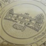 Augusta National Sterling Silver Clubhouse with Hole Names Trivet - Deane Beman Collection