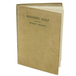 Byron Nelson Signed & Personalized Winning Golf Book to Deane Beman with Letter JSA ALOA