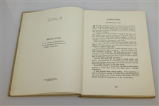 Byron Nelson Signed & Personalized 'Winning Golf' Book to Deane Beman with Letter JSA ALOA