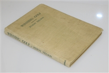 Byron Nelson Signed & Personalized 'Winning Golf' Book to Deane Beman with Letter JSA ALOA