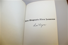 Deane Beman's Personal Ben Hogan Signed Deluxe 'Five Lessons' Book with Slipcase JSA ALOA