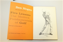 Deane Beman's Personal Ben Hogan Signed Deluxe 'Five Lessons' Book with Slipcase JSA ALOA