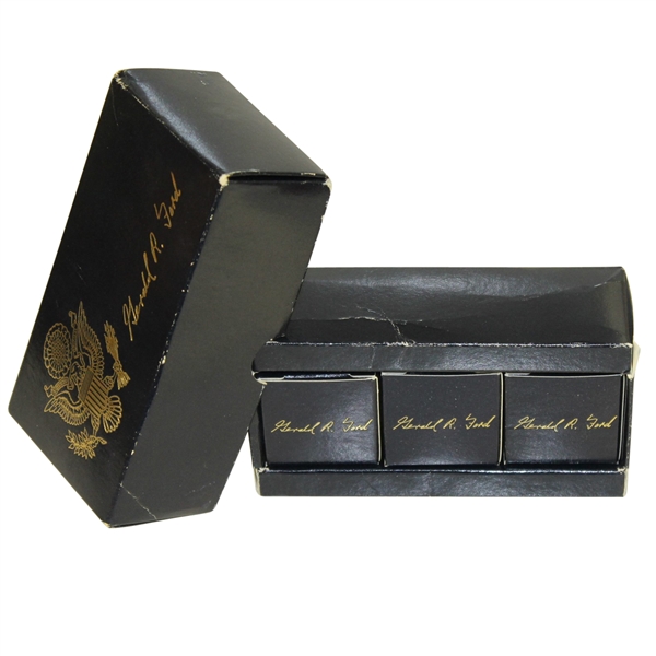 Gerald R. Ford Presidential Logo Golf Balls with Sleeve - Deane Beman Collection