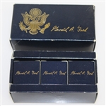 Gerald R. Ford Presidential Logo Golf Balls with Sleeve - Deane Beman Collection