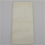 1960 2nd World Amateur Golf Team Championship Draw Sheet - Deane Beman Collection