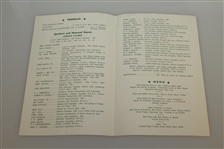1960 Arnold Palmer Honored by Western Pennsylvania Golf Association Pamphlet - Deane Beman Collection