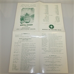 1960 Arnold Palmer Honored by Western Pennsylvania Golf Association Pamphlet - Deane Beman Collection