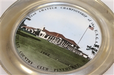 1962 US Amateur Championship at Pinehurst Country Club Plate - Deane Beman Collection
