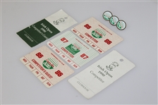 Deane Beman's Irish Open Competitor & Competitor's Guest Tickets with Ball Markers