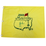 Trevor Immelman Signed 2008 Masters Embroidered Flag JSA ALOA