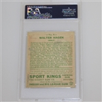 1933 Walter Hagen Sport Kings Golf Card PSA #22731738