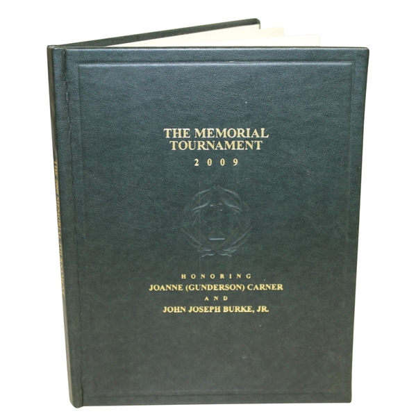 2009 The Memorial Tournament Ltd. Ed. 186/250 Honoree Book - Tiger Win
