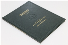 2009 The Memorial Tournament Ltd. Ed. 186/250 Honoree Book - Tiger Win
