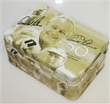 Arnold Palmer Signed 50th Anniversary Callaway Golf Tin with Golf Balls, Medallion, & Box JSA #T67573