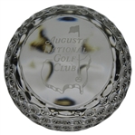 Augusta National Golf Club Tiffany and Co. Undated Crystal Golf Ball in Original Tiffany Box