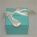 Augusta National Golf Club Tiffany and Co. Undated Crystal Golf Ball in Original Tiffany Box