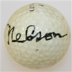 Byron Nelson Signed Ultra Logo Golf Ball JSA ALOA