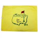 Jack Burke Signed Undated Masters Embroidered Flag PSA/DNA #AD04589