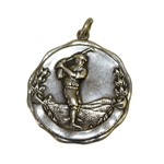 1925 St. Louis Womens District Sterling Silver Medal Won by Mrs. M. M. McCain
