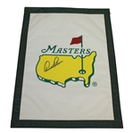 Arnold Palmer Signed Undated Masters Tournament Garden Flag JSA ALOA