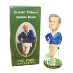Arnold Palmer Signed PNC Park Bobble Head Box with Bobble Head JSA #Q49250
