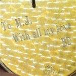 1970 PGA Championship Enameled 14k Pendant - Nicklaus Win