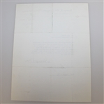 Ben Hogan Signed August 1, 1951 George May Contestant Pay Contract JSA ALOA