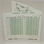 1962 US Open at Oakmont CC Program, Spectator Guide, & Scorecard