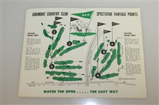 1962 US Open at Oakmont CC Program, Spectator Guide, & Scorecard