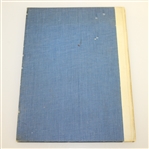 1931 Bobby Jones on Golf Bound Book