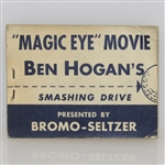 1950's Ben Hogan 'Here's Your Free Golf Lesson' Magic-Eye Movie Flip Book