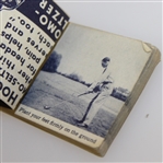 1950's Ben Hogan 'Here's Your Free Golf Lesson' Magic-Eye Movie Flip Book