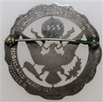 1965 USGA Sr. Women's Amateur Championship at Exmoor CC Sterling Silver Winner Medal