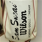 Sam Snead Match Used Wilson Golf Bag - From Snead Family