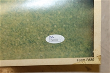 Jack Nicklaus Signed 1973 MacGregor Poster to Pebble Beach JSA #Q49559