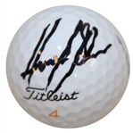 Henrik Stenson Signed Masters Logo Golf Ball PSA/DNA #AD49342