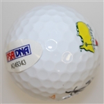 Hideki Matsuyama Signed Masters Logo Golf Ball PSA/DNA #AD49343