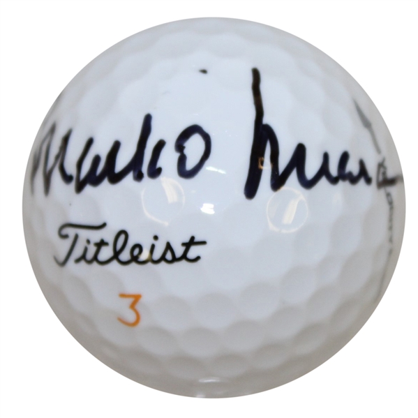 Mark OMeara Signed Masters Logo Golf Ball JSA #T66104